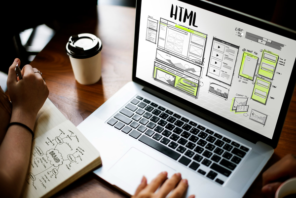 Web Design Website Coding Concept